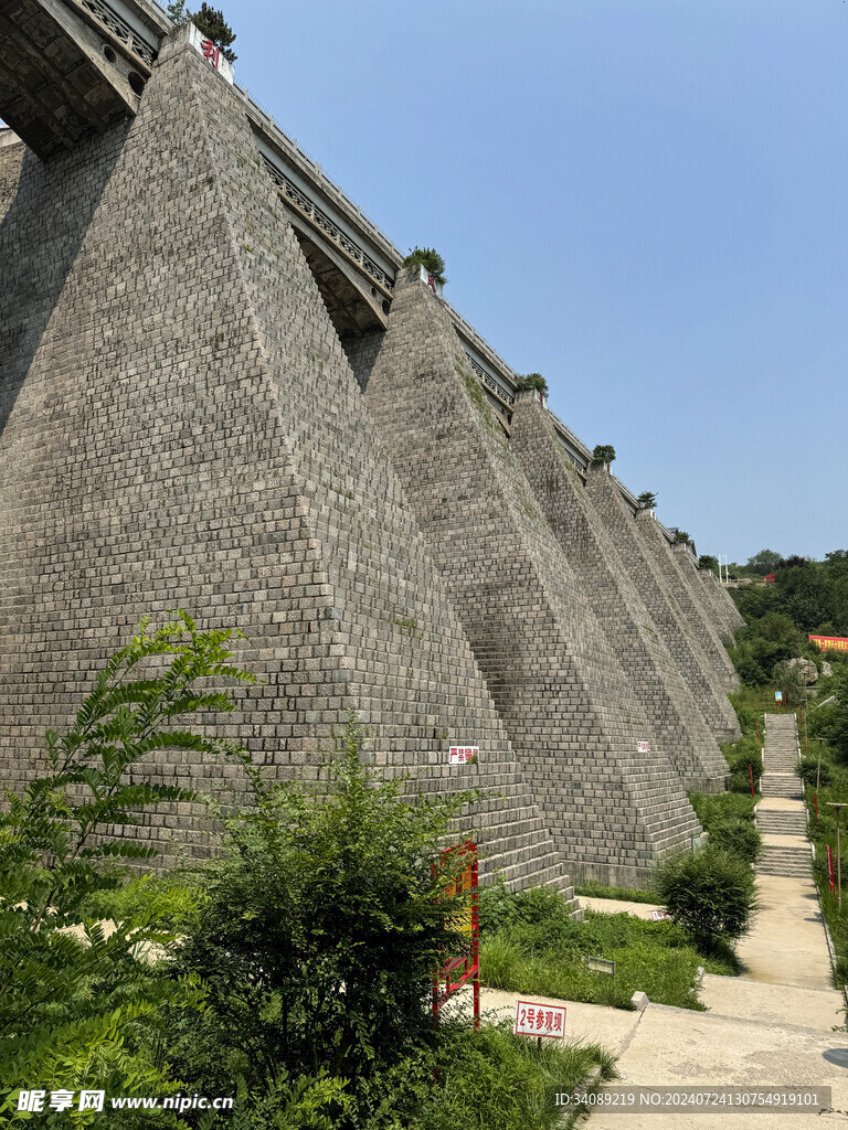 淌水崖水库大坝 