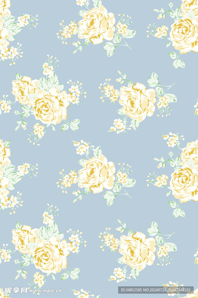 小碎花 