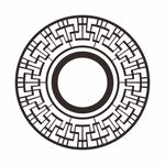 矢量花纹边框