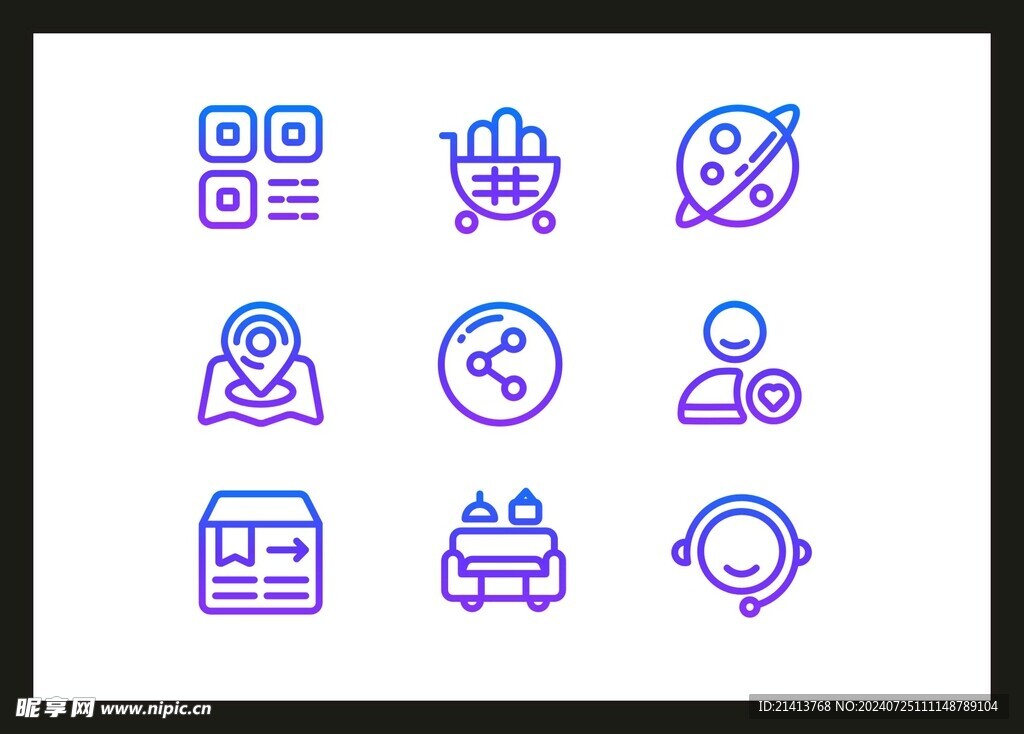 网站UI图标