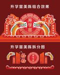 国潮升学宴谢师宴美陈