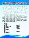 建筑领域农民工维权须知制度牌