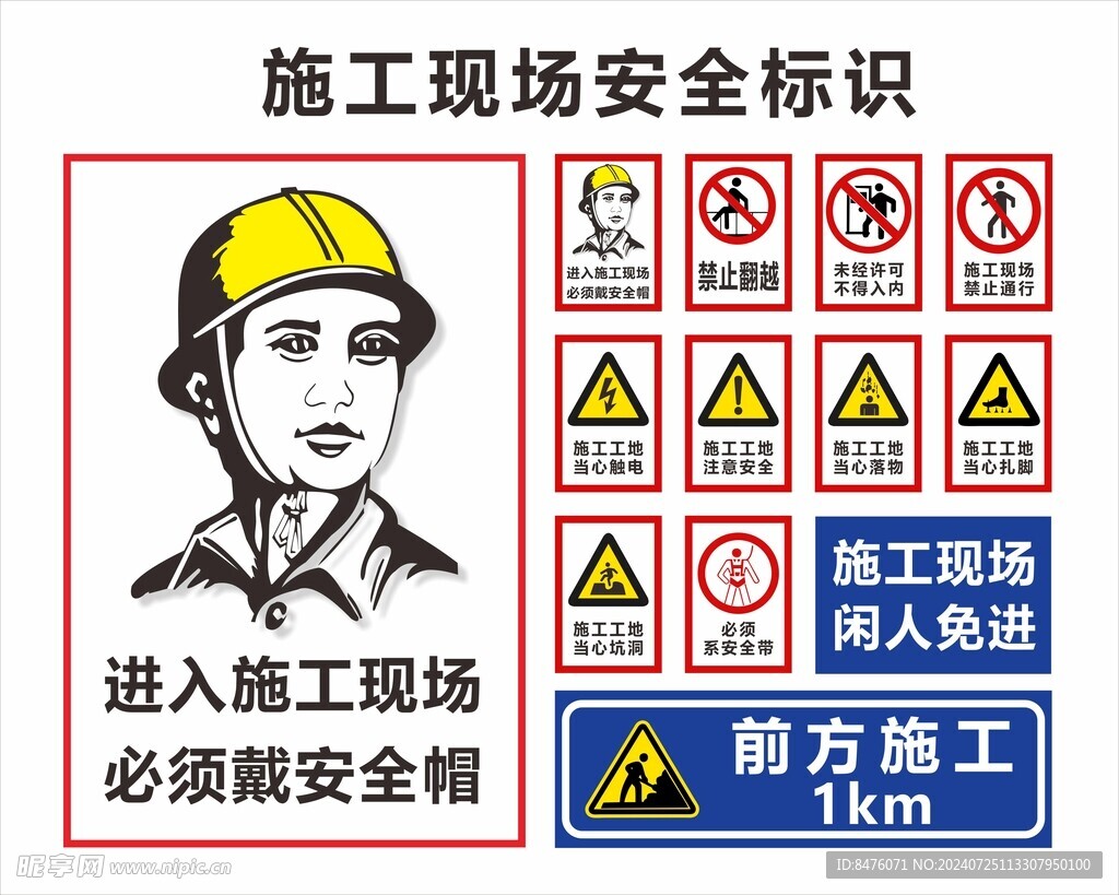 施工现场安全标识