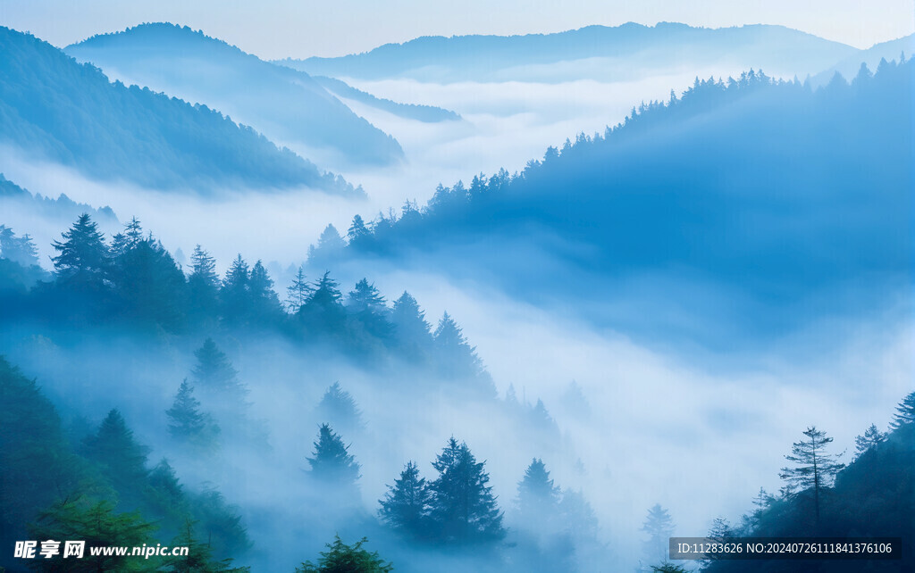 山林背景