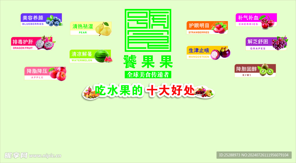 水果十大好处