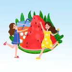 夏日解暑 