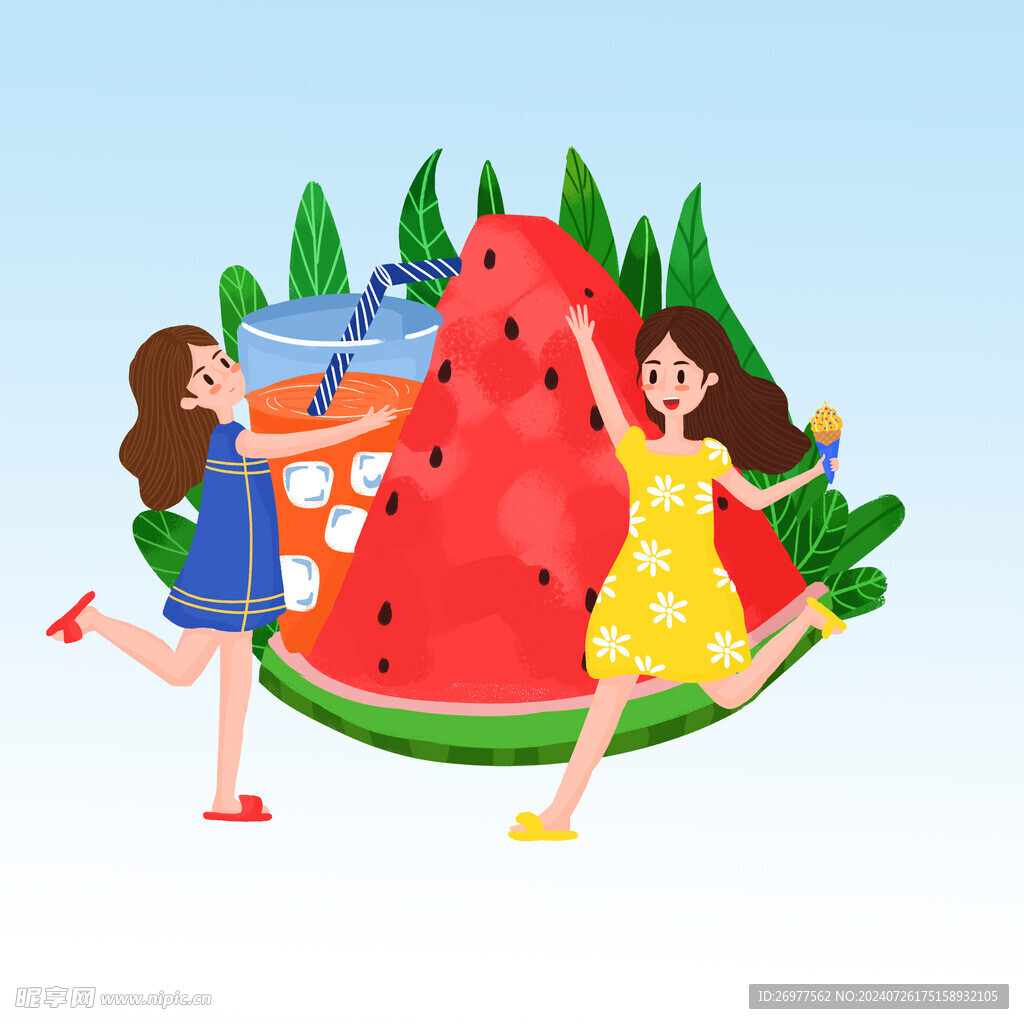 夏日解暑 