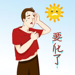  高温表情包 