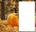 立秋海报宣传