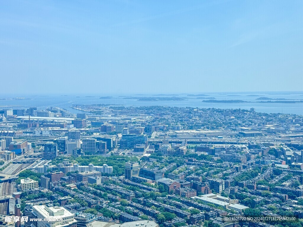 美国城市风景