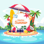 夏天海报