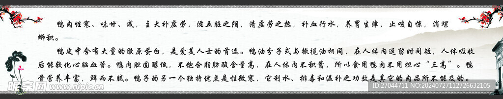 鸭肉介绍 