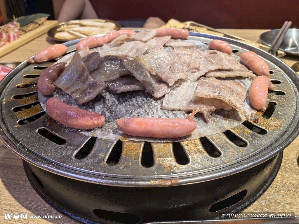 韩式铁盘烤肉