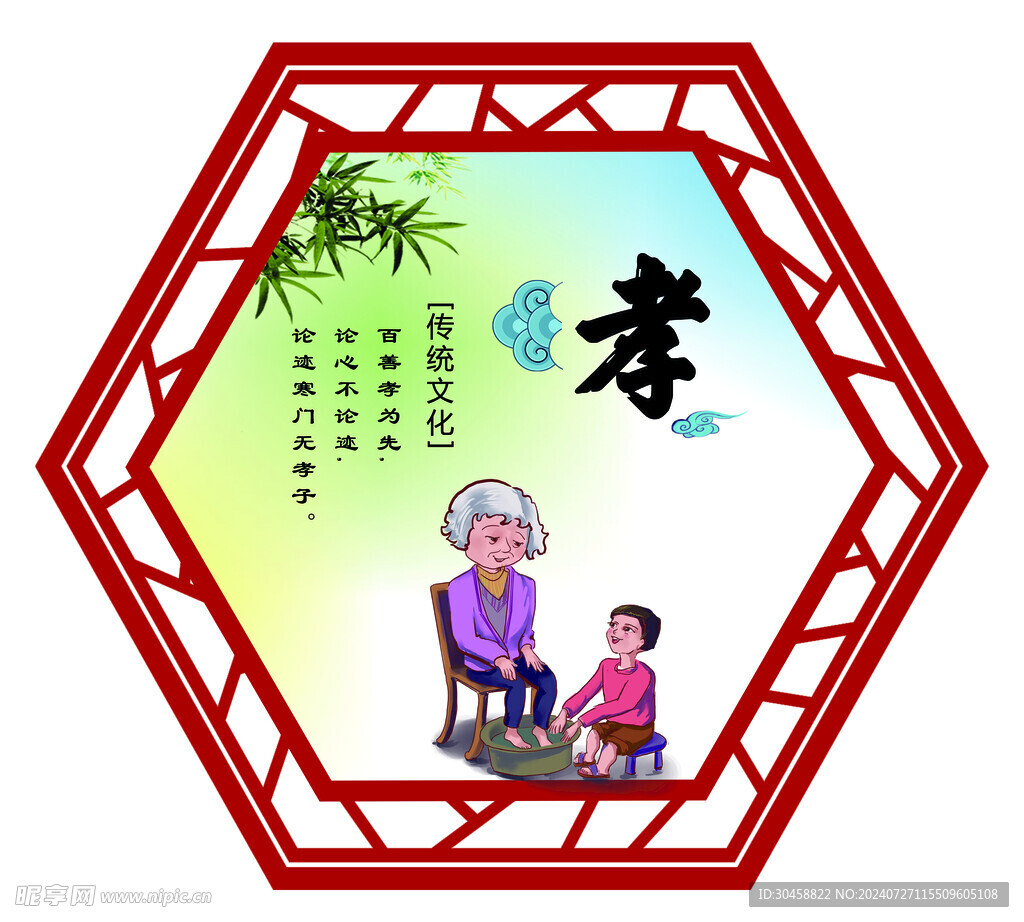 仁义礼智信孝