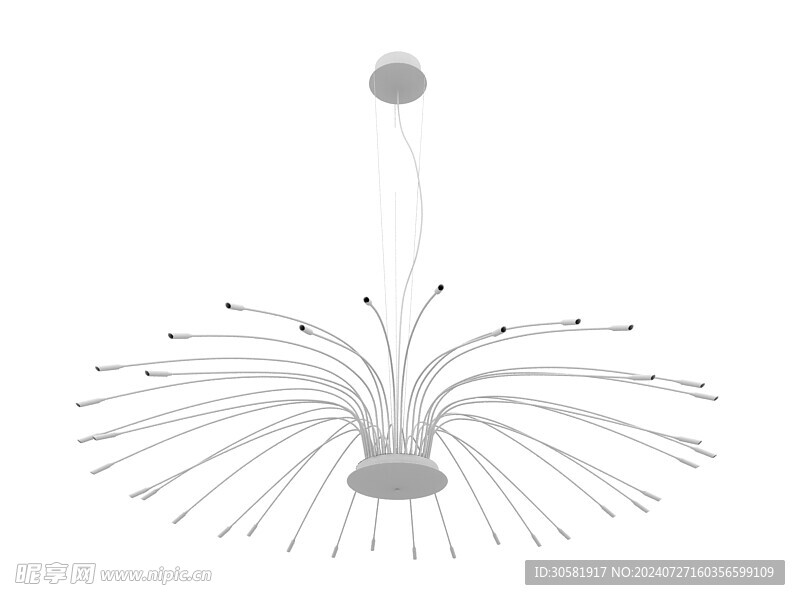 吊灯模型