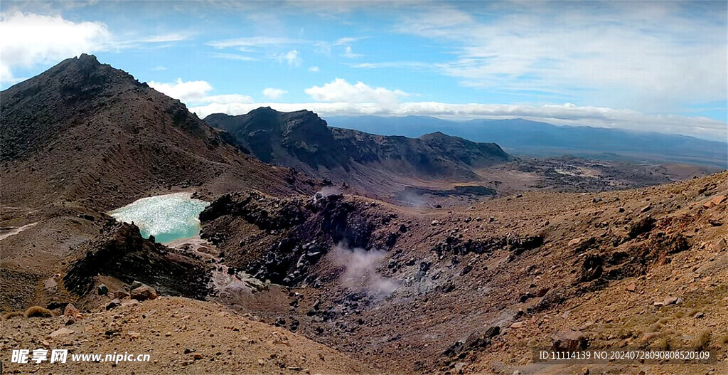 新西兰汤加里罗步道徒步风景