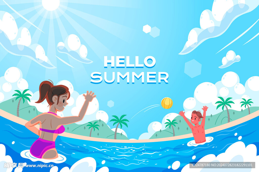 夏天海报