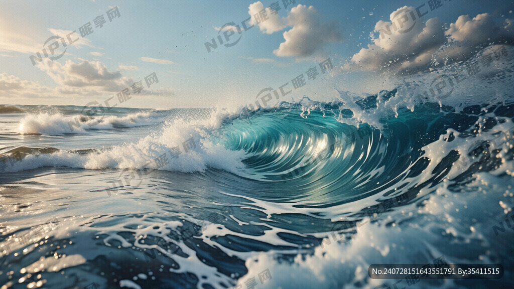 玻璃 海浪 天上不要有水 写实
