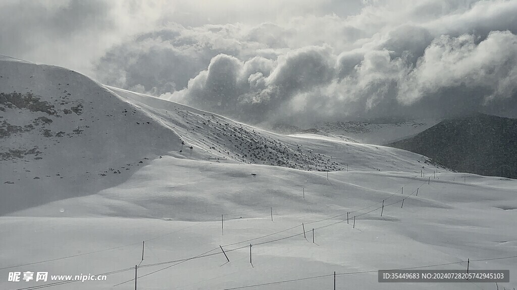 雪山仙境