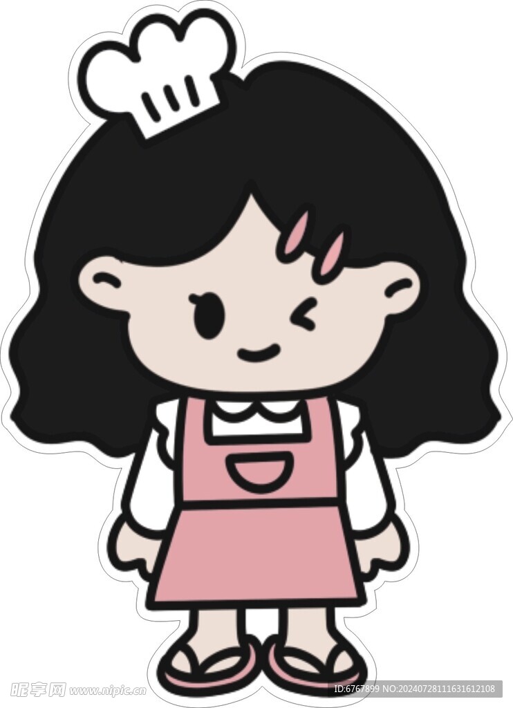 卡通女孩