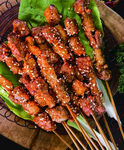 炭烤羊肉 