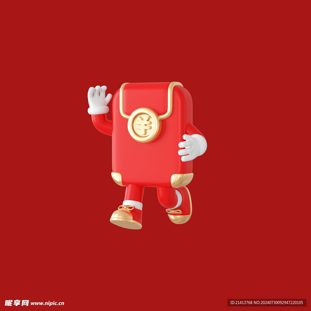 福袋红包素材 