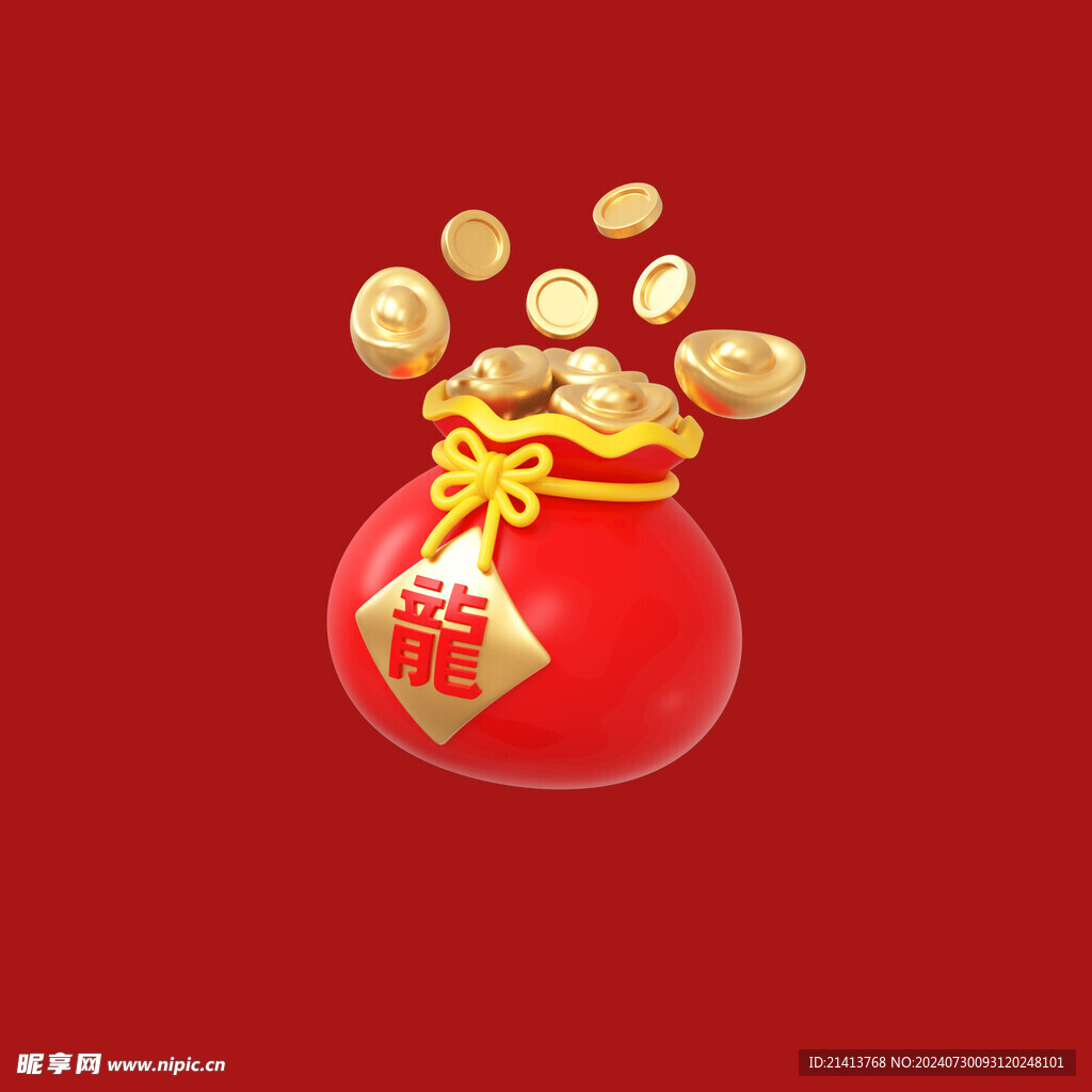 福袋红包素材 