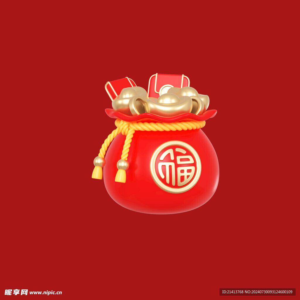 福袋红包素材 