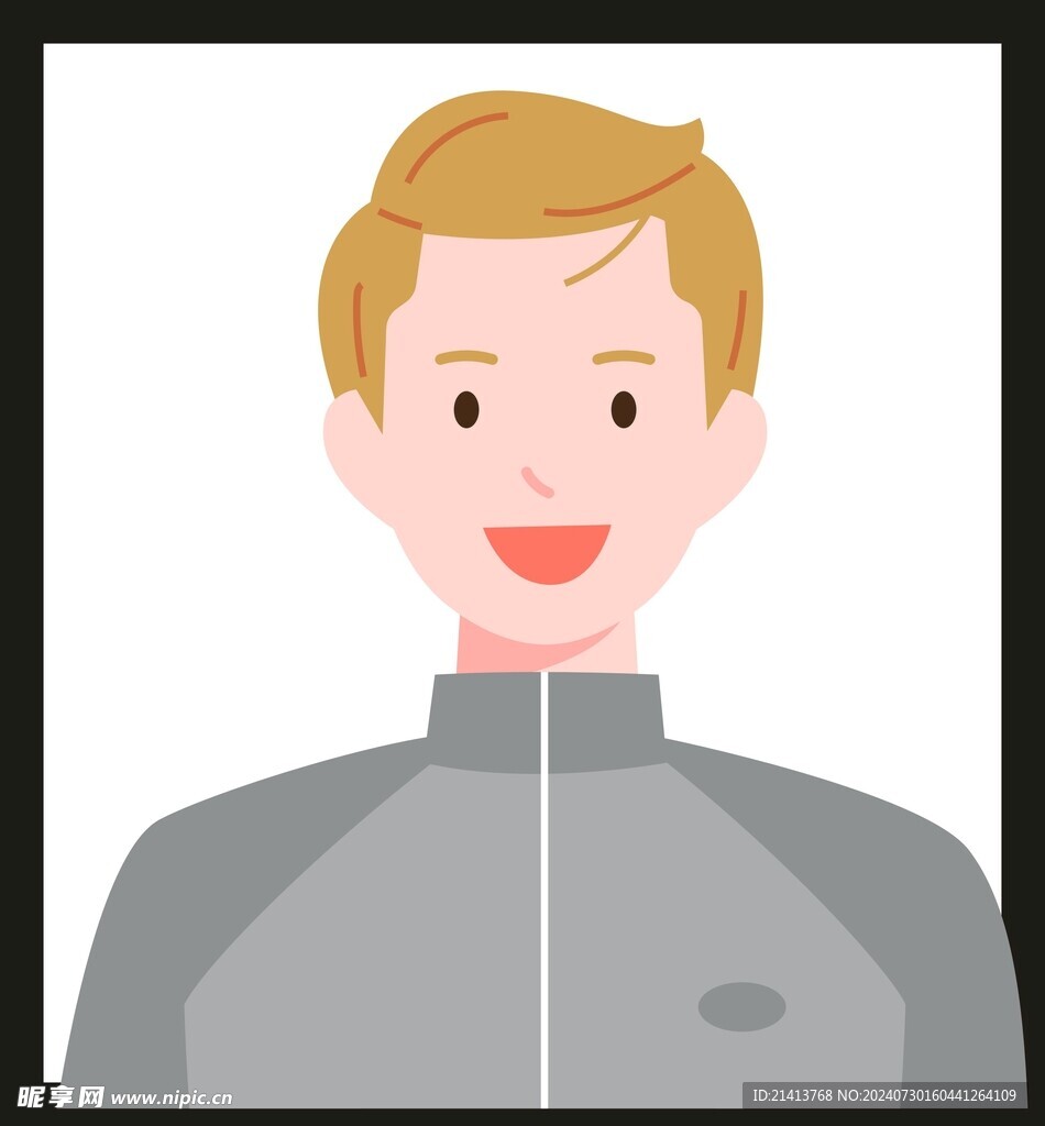 手绘男人男孩