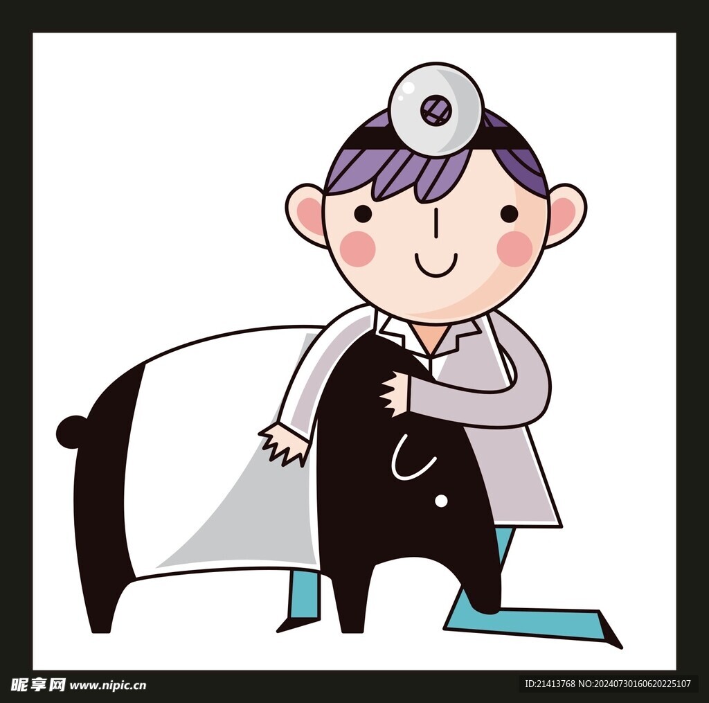 手绘男人男孩