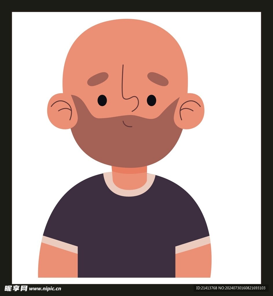 手绘男人男孩
