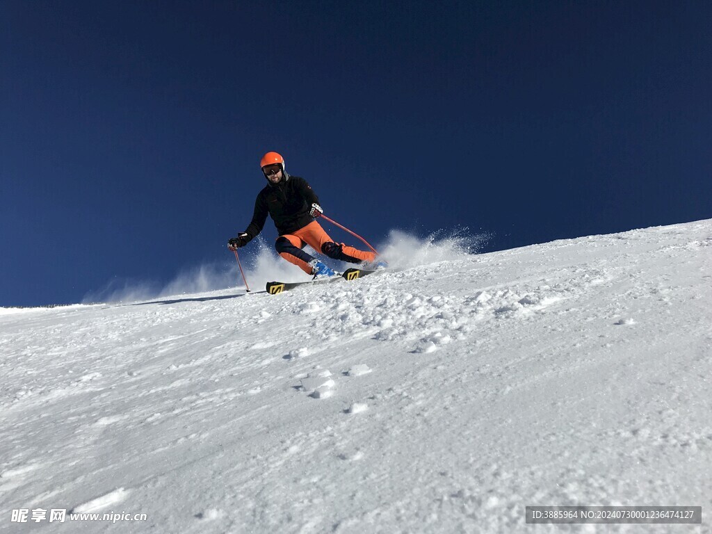 滑雪图片