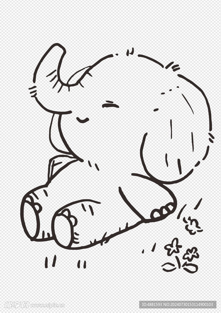 卡通小象
