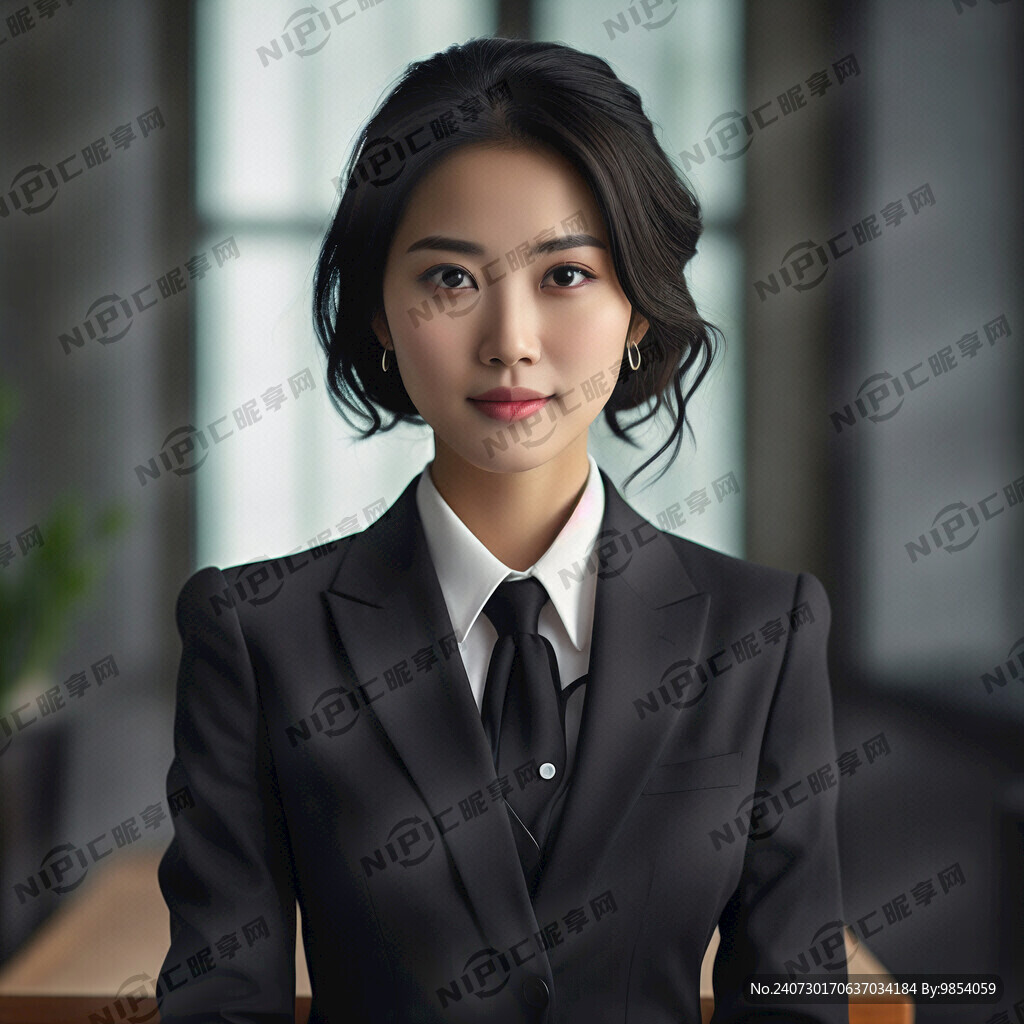 干练女性形象照