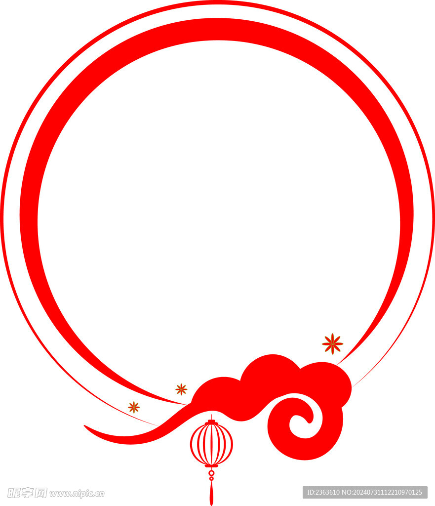 镂空边框花纹雕刻造型