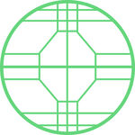 镂空边框花纹雕刻造型