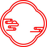 镂空边框花纹雕刻造型