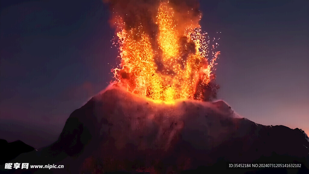 火山喷发