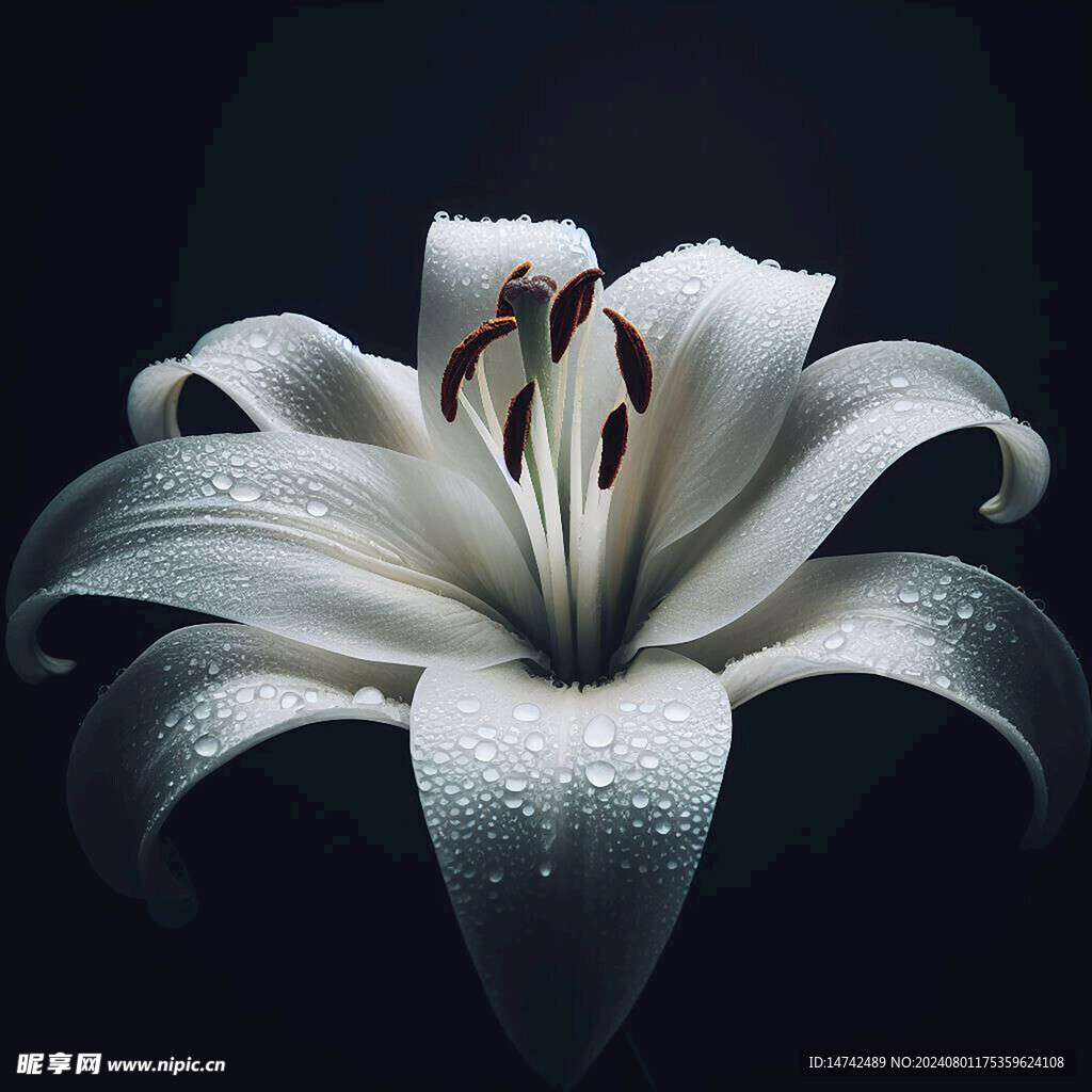 百合花