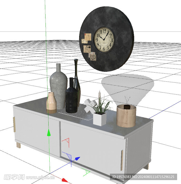 C4D模型 桌子