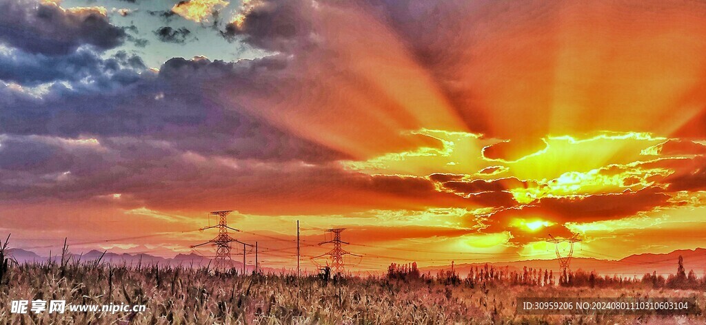 夕阳