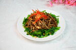 菠菜豆干