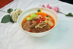 土人麻辣牛杂面 
