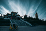 兰西县东林寺风景