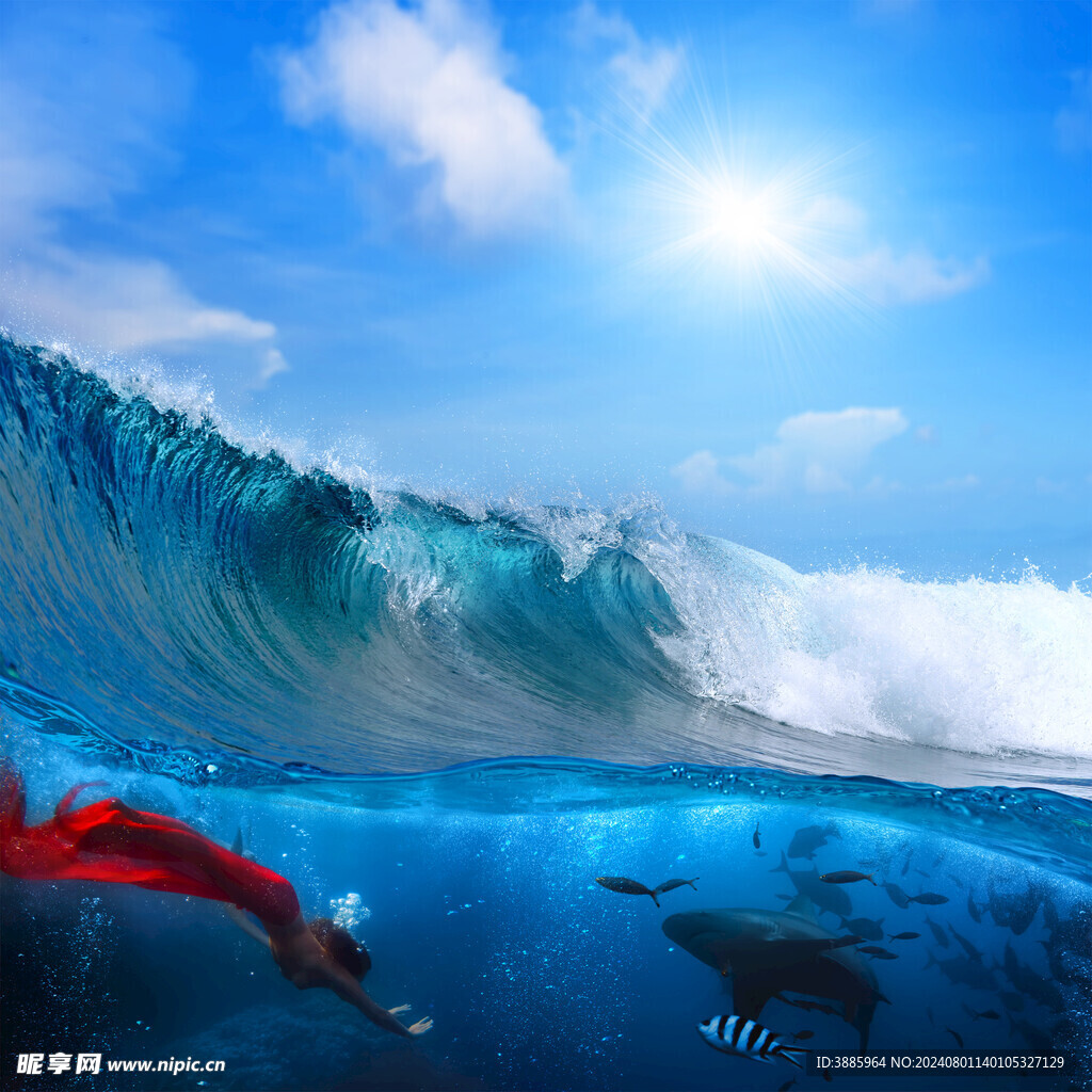 浪花图片