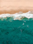 大海 浪花 海边 海浪 海水图