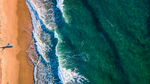 大海 浪花 海边 海浪 海水图
