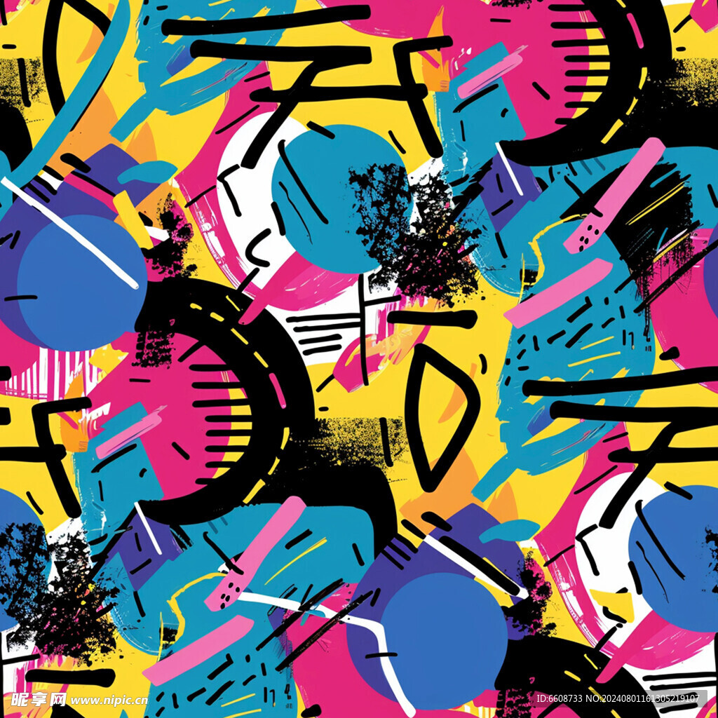 时尚设计嘻哈涂鸦