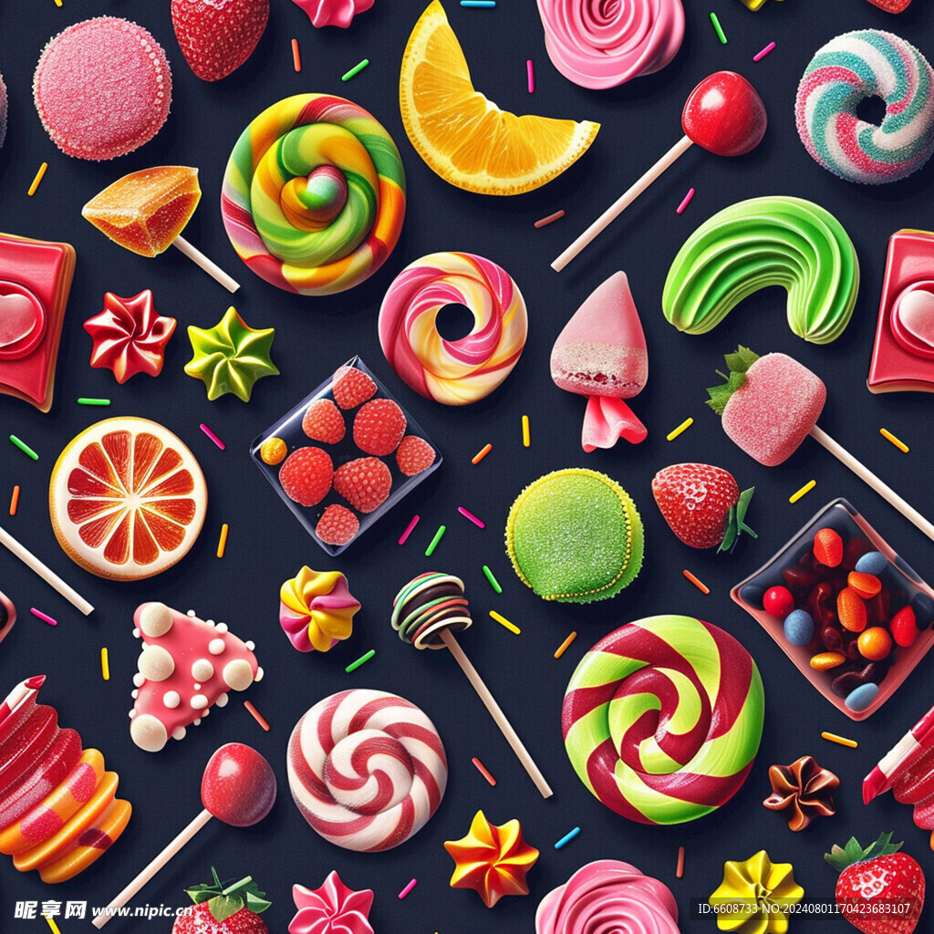 糖果素材