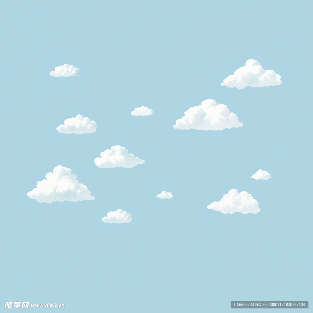 白云背景云朵素材